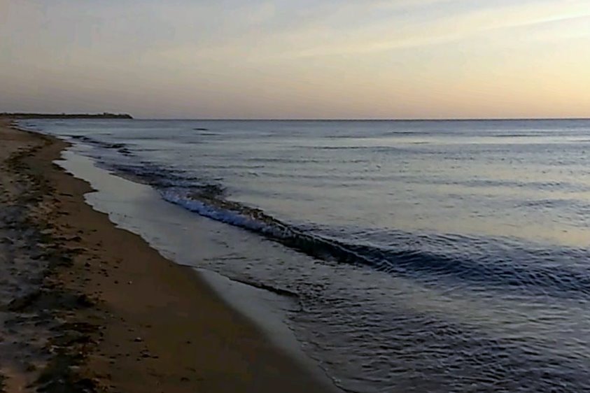 Strand an der Ostsee in Damp